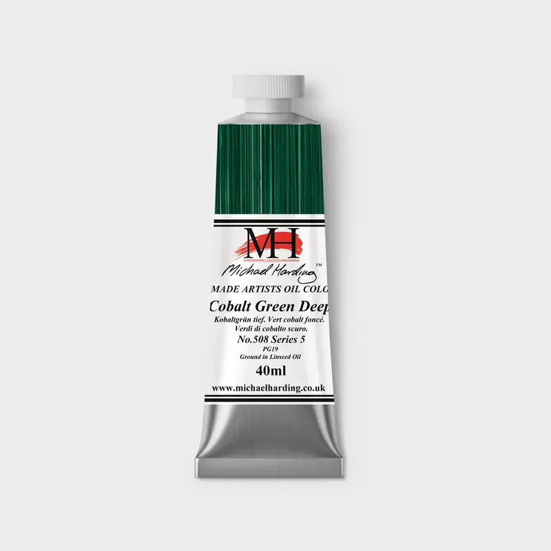 Michael Harding Oil paint 40ml 508 Cobalt Green Deep S5
