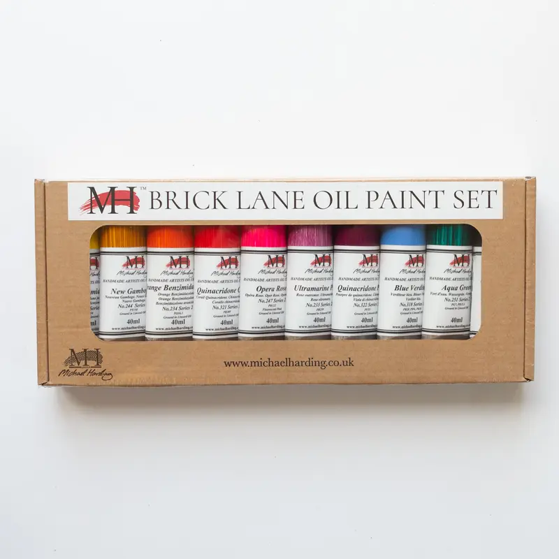 Michael Harding Oil paint 40ml Set 10 Brick Lane Oil Set