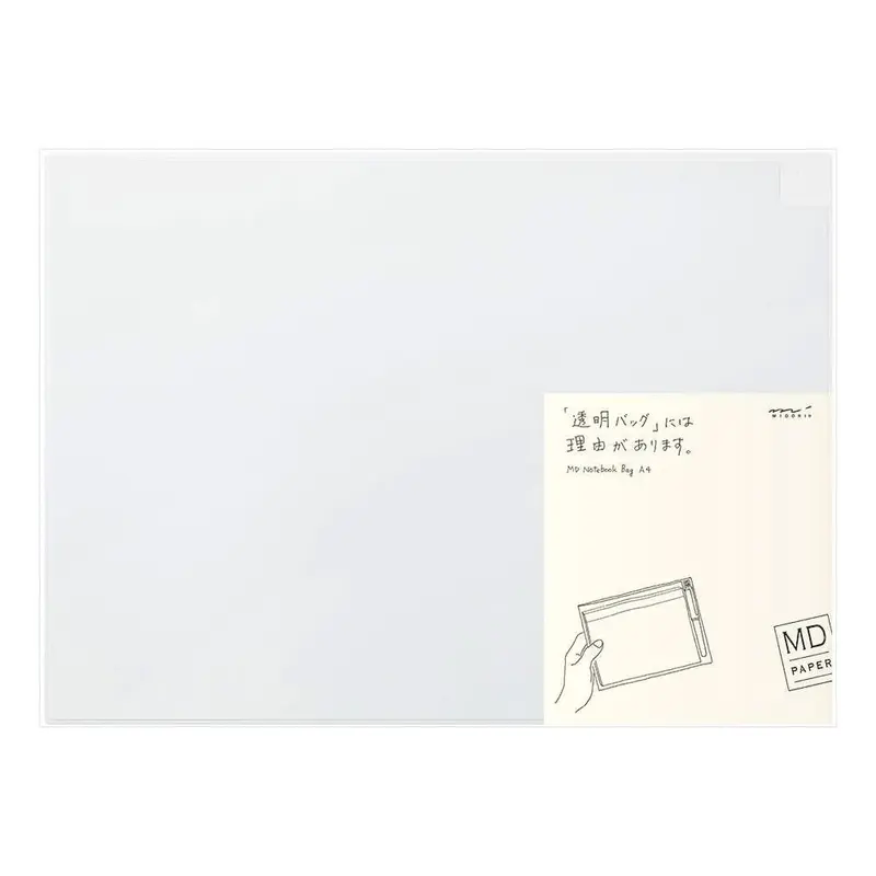 Midori MD Notebook Clear Cover A4 || L