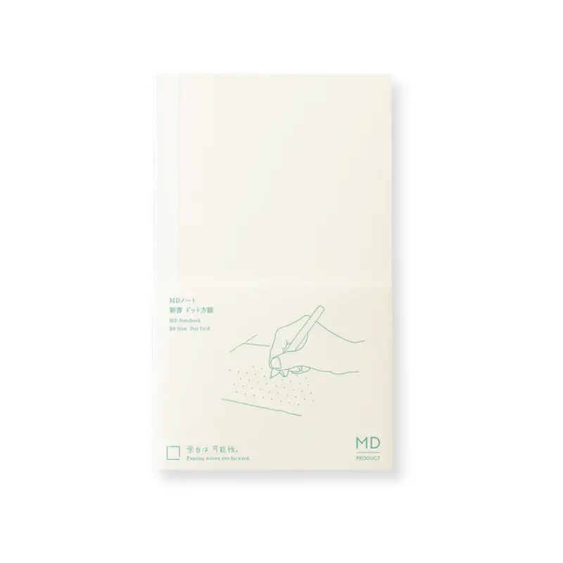 Midori MD paper notebook B6 slim dot grid