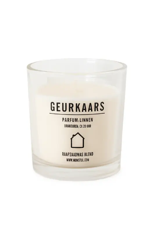 Mijn Stijl - Geurkaars huis parfum linnen