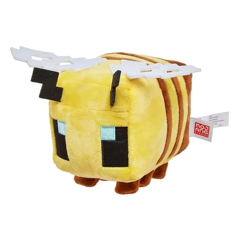 Minecraft bijtje knuffel 15 cm