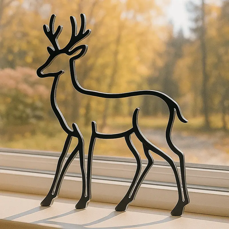Minimalistisch Hert Beeldje