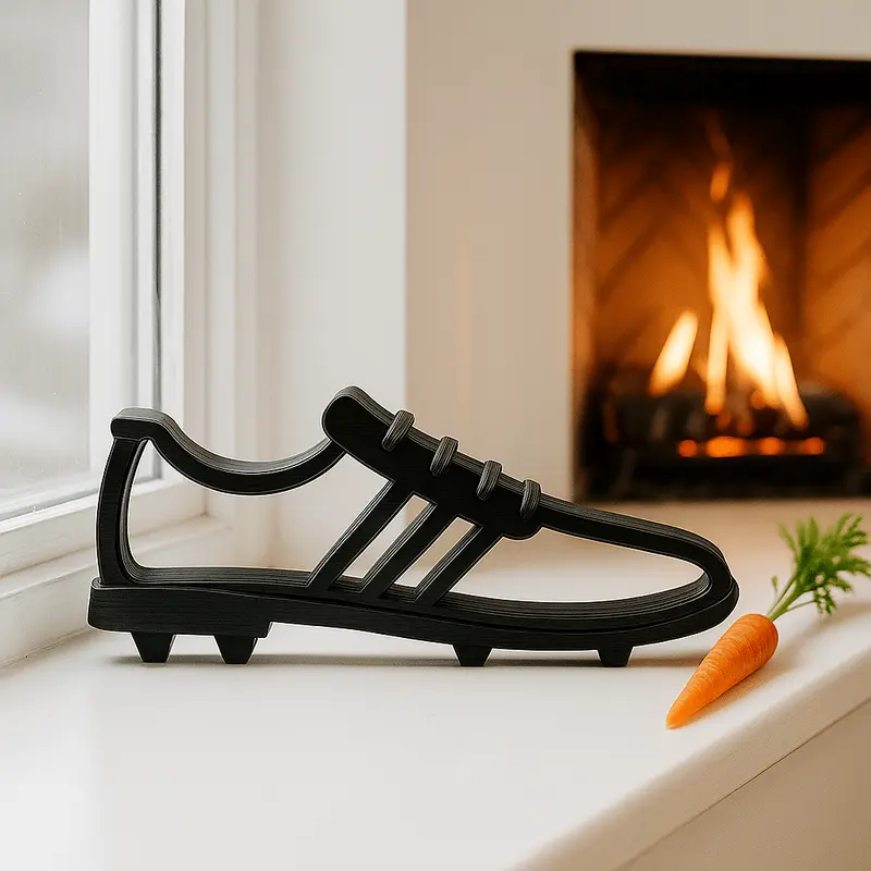 Minimalistische 3D Golfschoen – Stijlvolle golfdecoratie