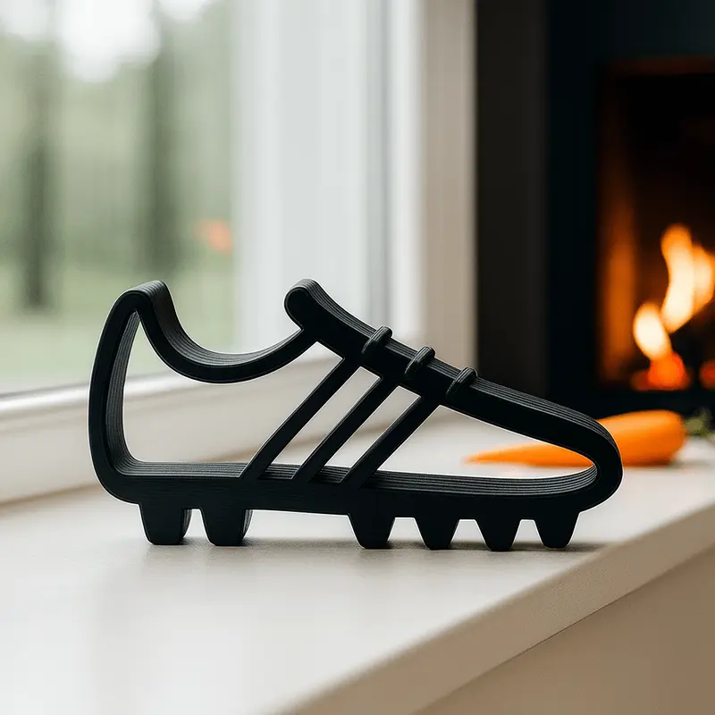 Minimalistische voetbalschoen – cadeau voor voetballer