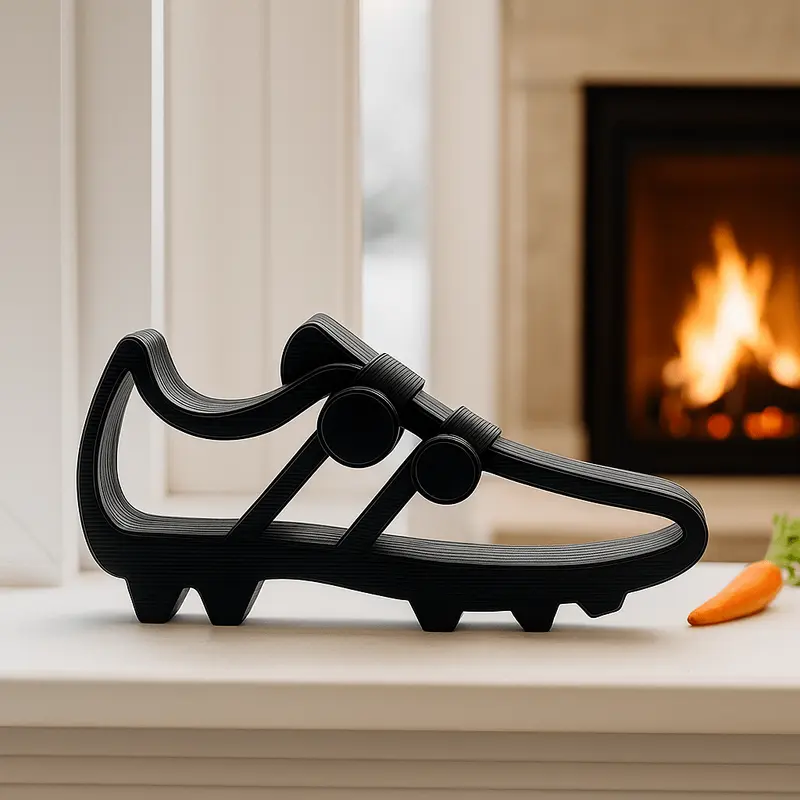 Minimalistische Wielrennerschoen – Moderne sportdecoratie voor fietsers