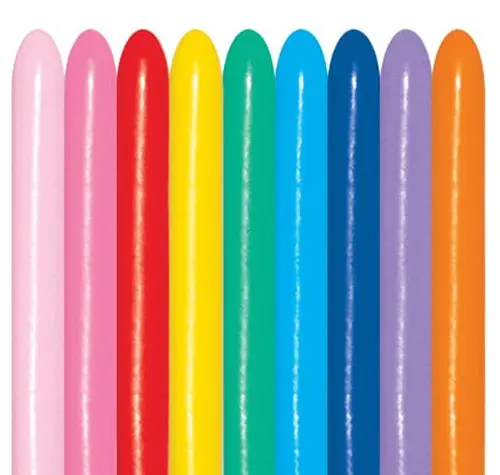 Modelleerballonnen sempertex assorti 100st.