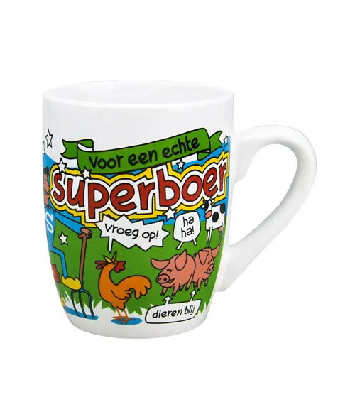 Mok Cartoon Superboer