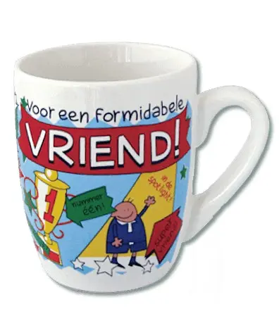Mok Cartoon Vriend