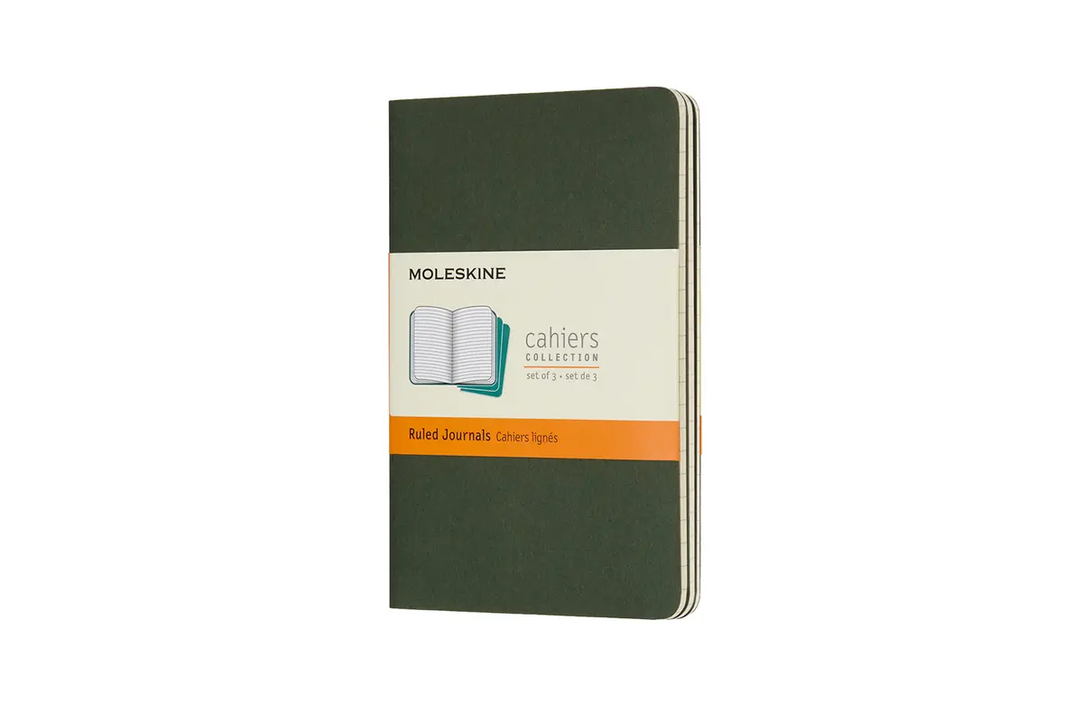 Moleskine notebook cahier pocket line
