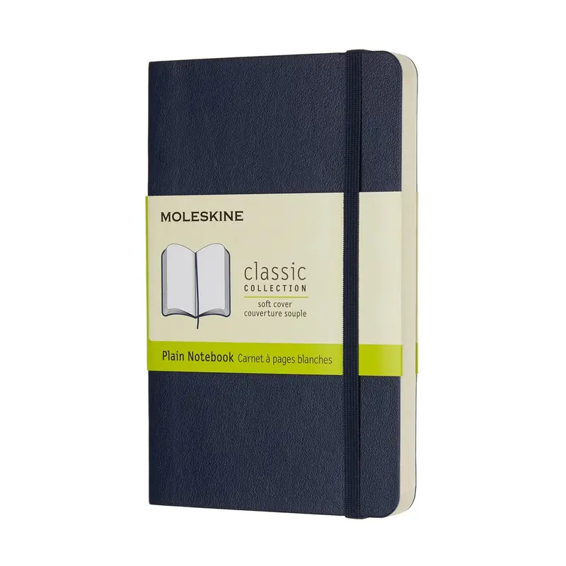 Moleskine Notebook Softcover Pocket Plain
