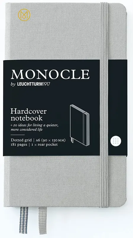 Monocle A6 hardcover notebook by Leuchtturm