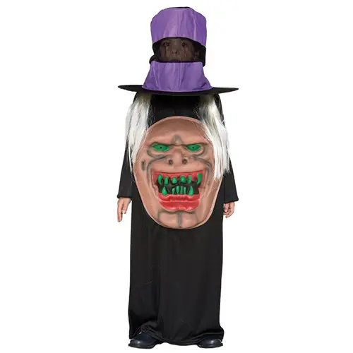 Monster met hoed 7-9 jaar (122-138cm)