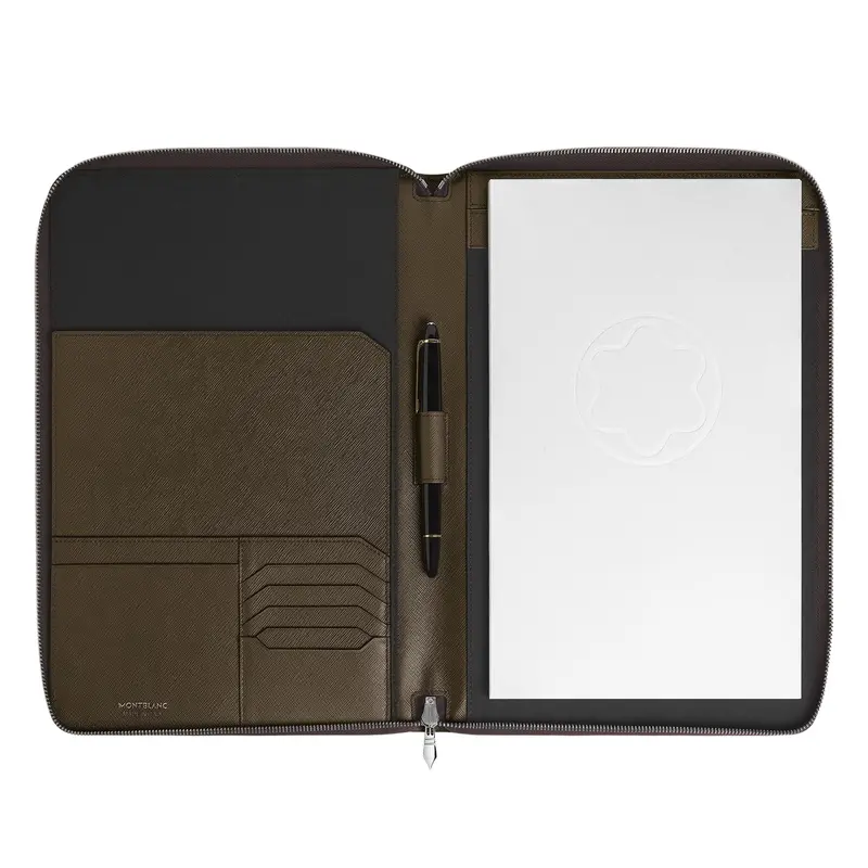 Montblanc A4 Notebook Holder met rits Sartorial Leer