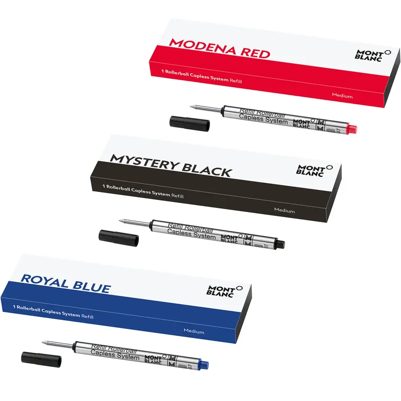Montblanc Capless rollervulling | 3 kleuren
