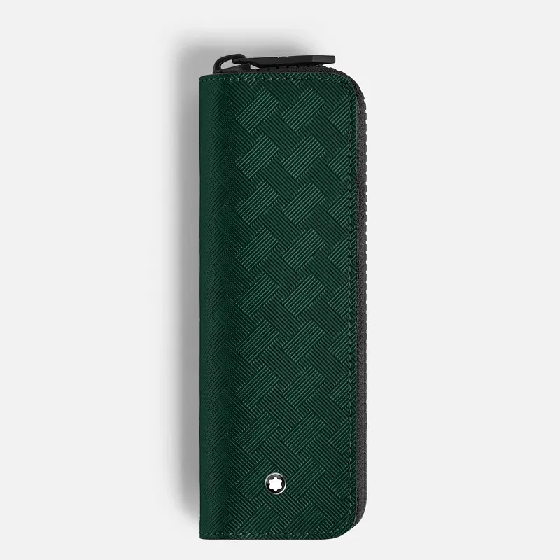 Montblanc Extreme 3.0 pen pouch for 1 pen with zipper British Green