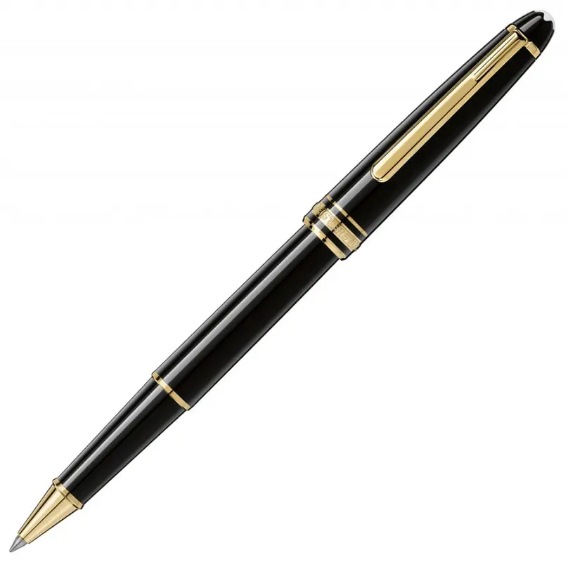Montblanc Meisterstück 163 Classique gold rollerball pen