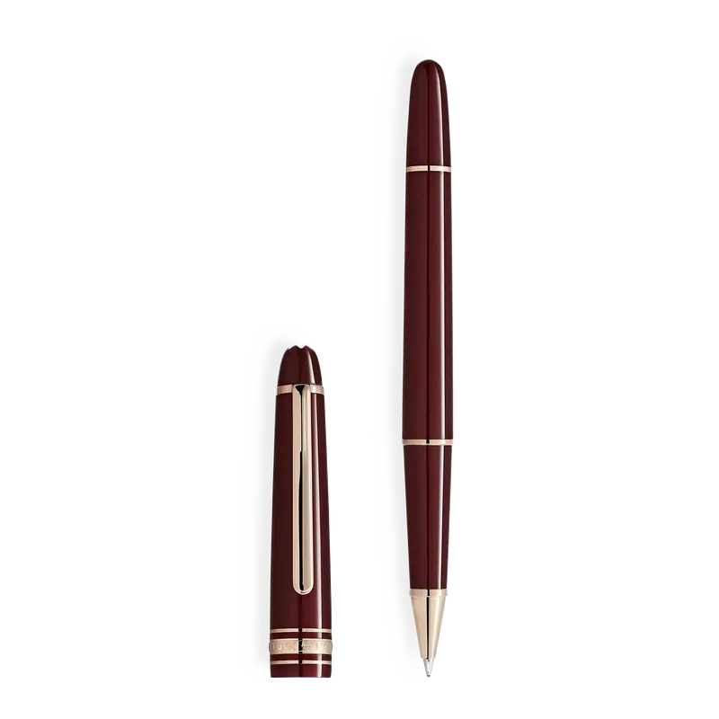 Montblanc Meisterstück Burgundy Red 163 Classique rollerball pen