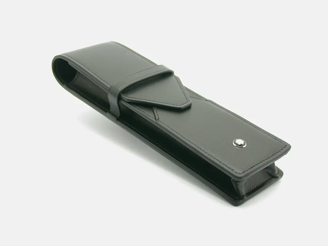 Montblanc Meisterstück etui, 2-delig, Zwart