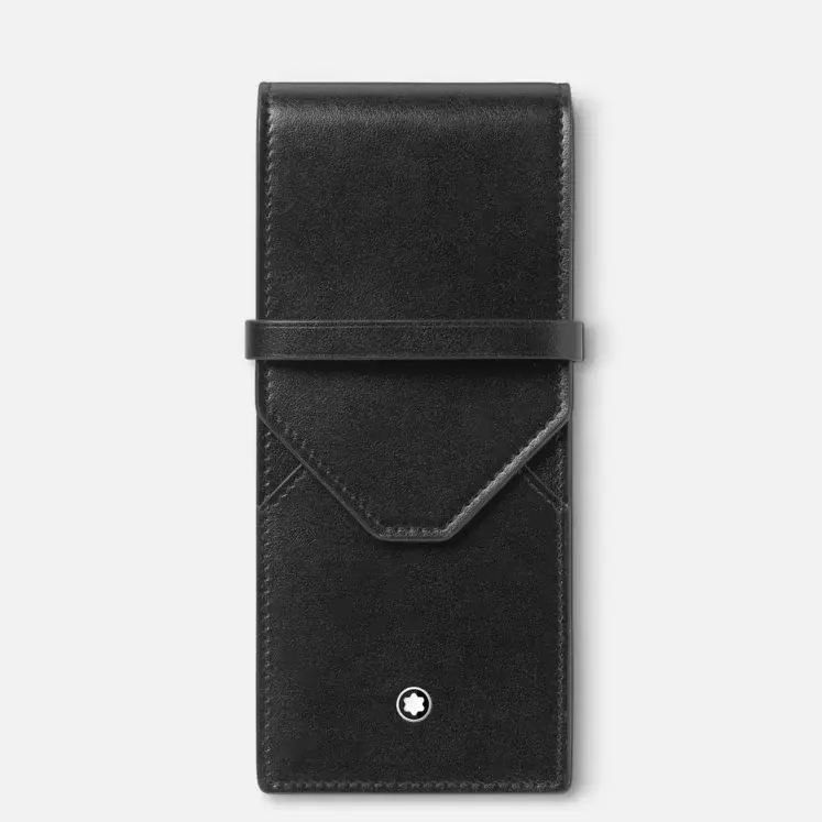 Montblanc Meisterstück etui, 3-delig, Zwart