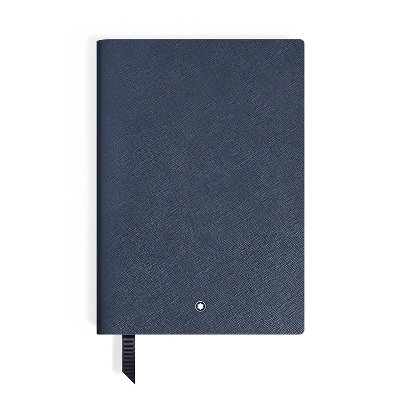 Montblanc Notebook 146 Ink Blue saffiano leather