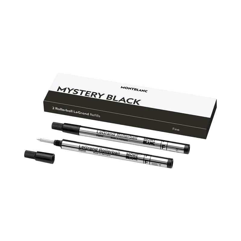 Montblanc Rollerball LeGrand Refill Mystery Black 2 pieces