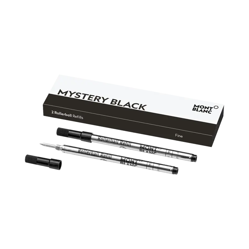 Montblanc Rollerball Refill Mystery Black 2 pieces