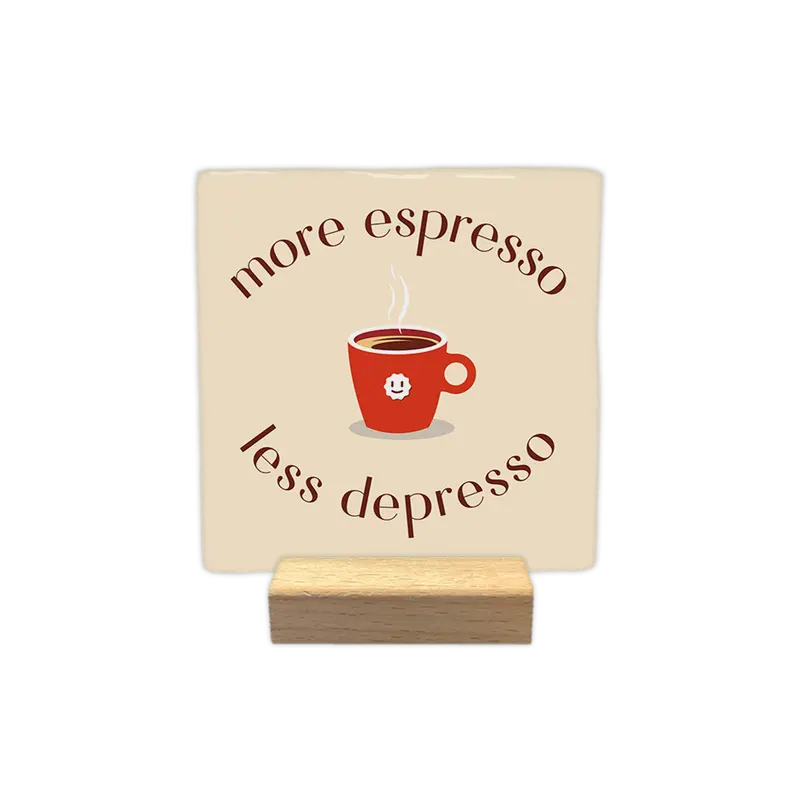 More espresso less depresso