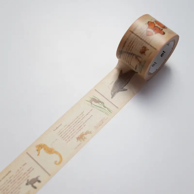 MT Masking tape Encyclopedia Marine Creature
