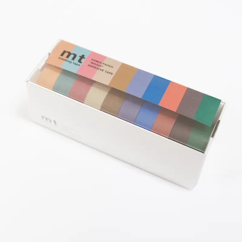 MT Masking tape Set 10 Muted Color