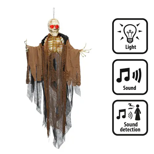 Mummy Creepy 160cm met licht en geluid