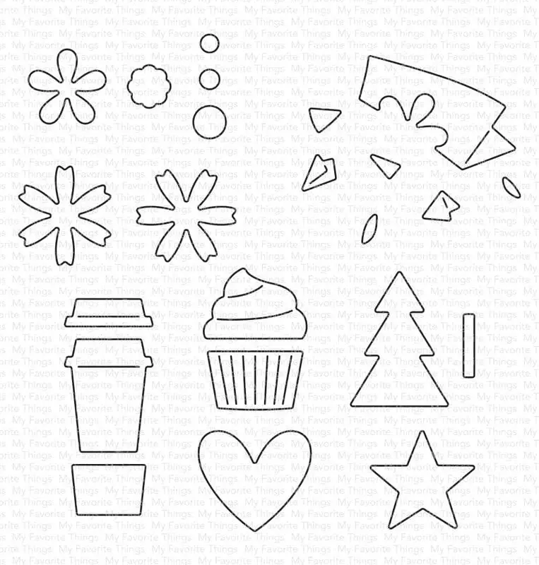 My Favorite Things - Die Cuts and Scraps Die-Namics