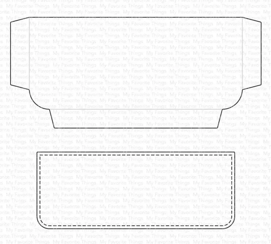 My Favorite Things - Gift Card Pocket Die-Namics