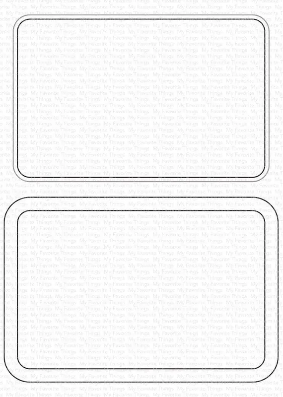 My Favorite Things - Gift Card Window & Frame Die-Namics