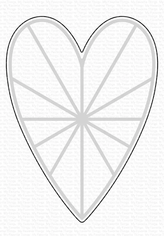 My Favorite Things - Heart Burst Hellos Die-namics