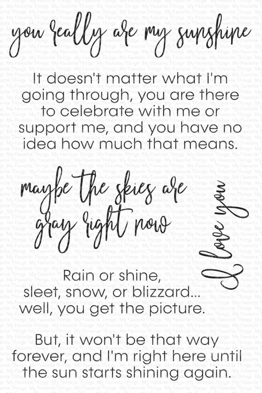 My Favorite Things - Inside & Out Sending Sunshine