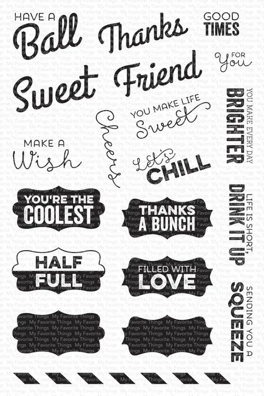 My Favorite Things - Mason Jar Labels