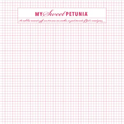 My Sweet Petunia - Memory MISTI Mouse Pad 12x12"
