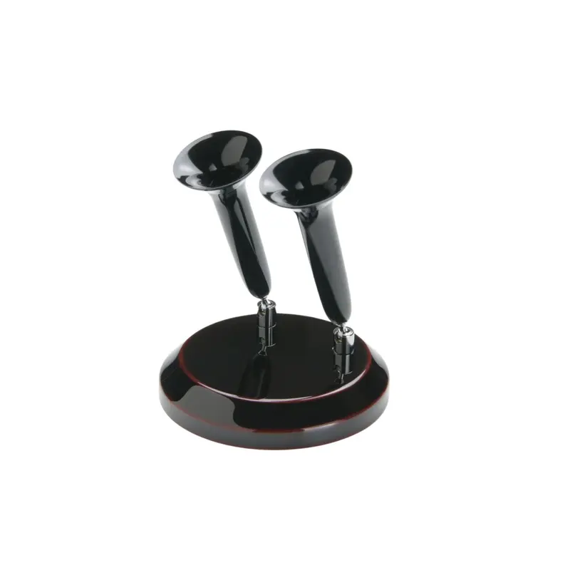 Nakaya Double Pen Stand Kuro-tame - Pre-Order