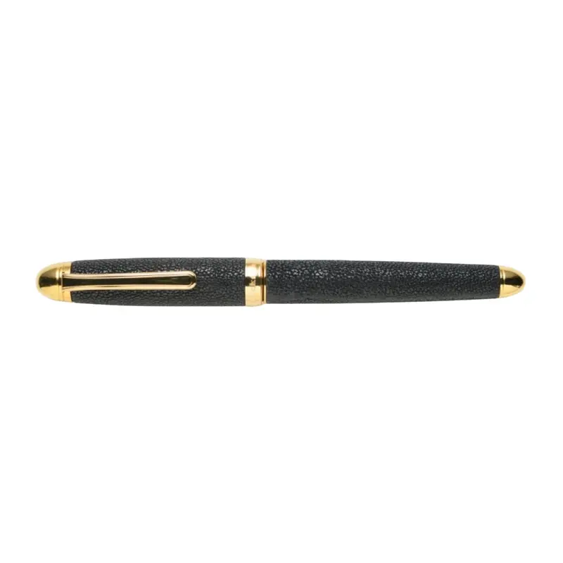 Nakaya Geitenkrimpleer verpakte pen (zwart en goud) - Pre-Order