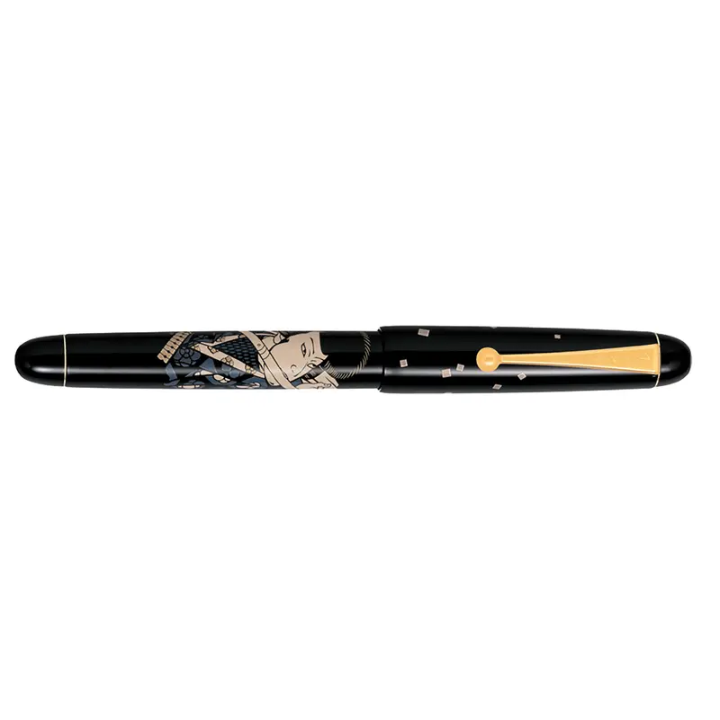 Namiki Nippon Art Ukiyo-e Shobei Odera (De Boogschutter) vulpen