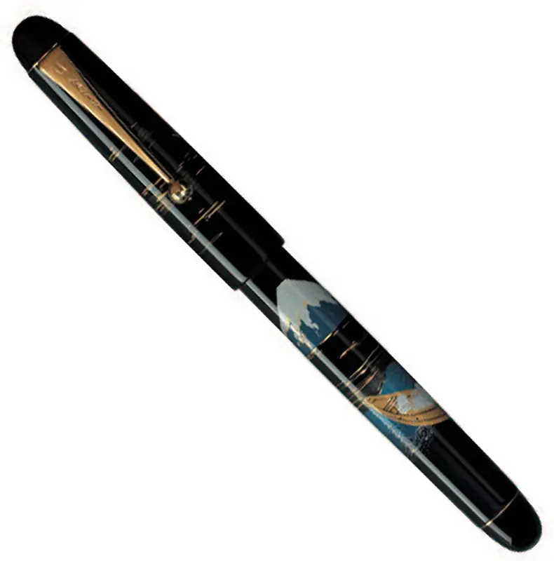 Namiki Tradition Mt Fuji and ship fountain pen