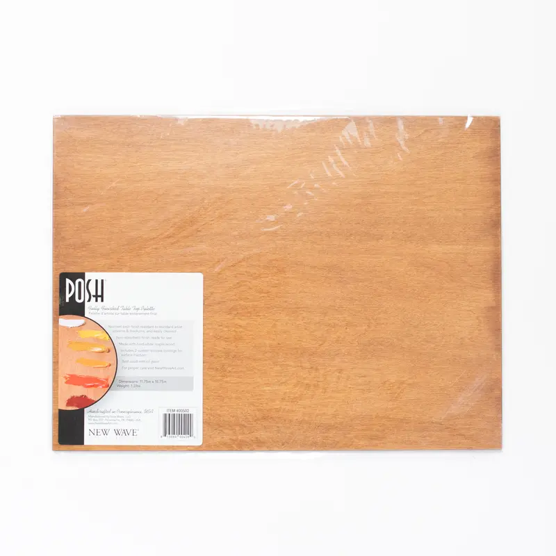 New Wave POSH Wooden Table Palette Natural Stain 29,8x40cm