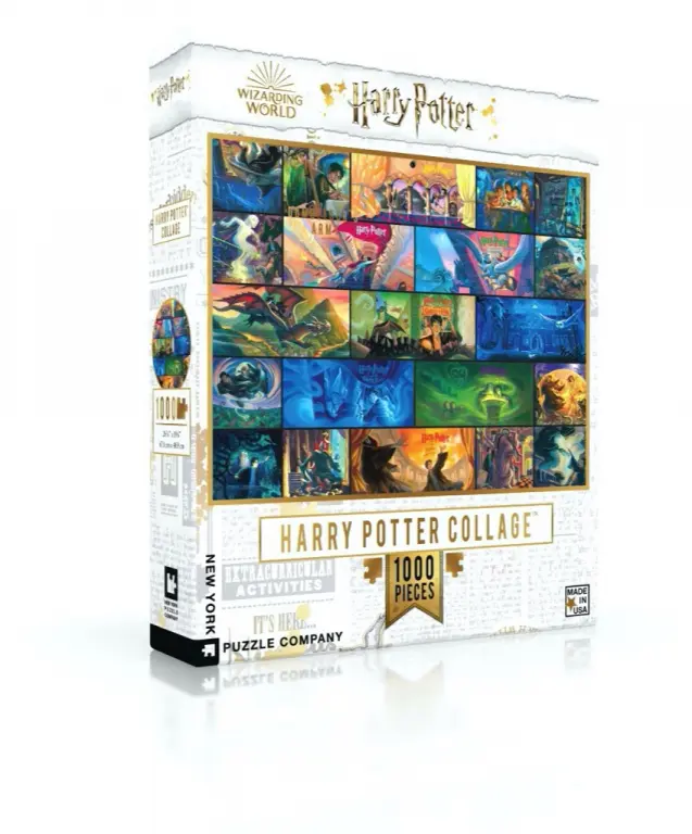 New York Puzzle Company Puzzel Harry Potter Collage - 1000 stukjes