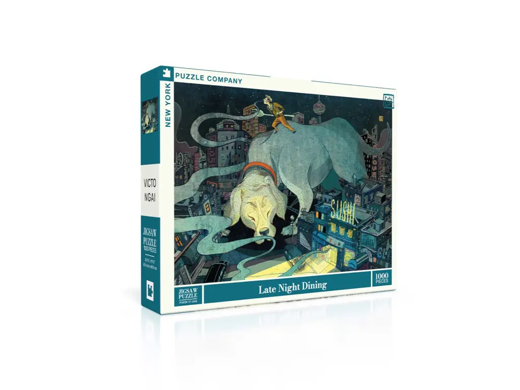 New York Puzzle Company Puzzel Laat Dineren - 1000 stukjes
