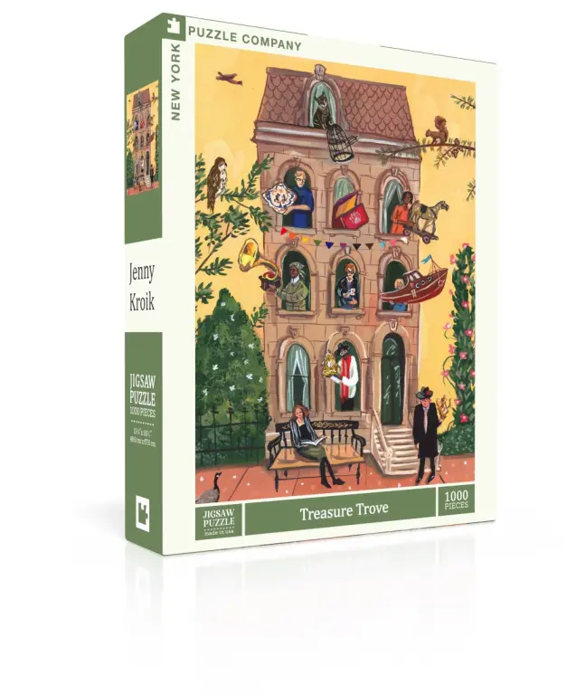New York Puzzle Company Puzzel Schatkist - 1000 stukjes