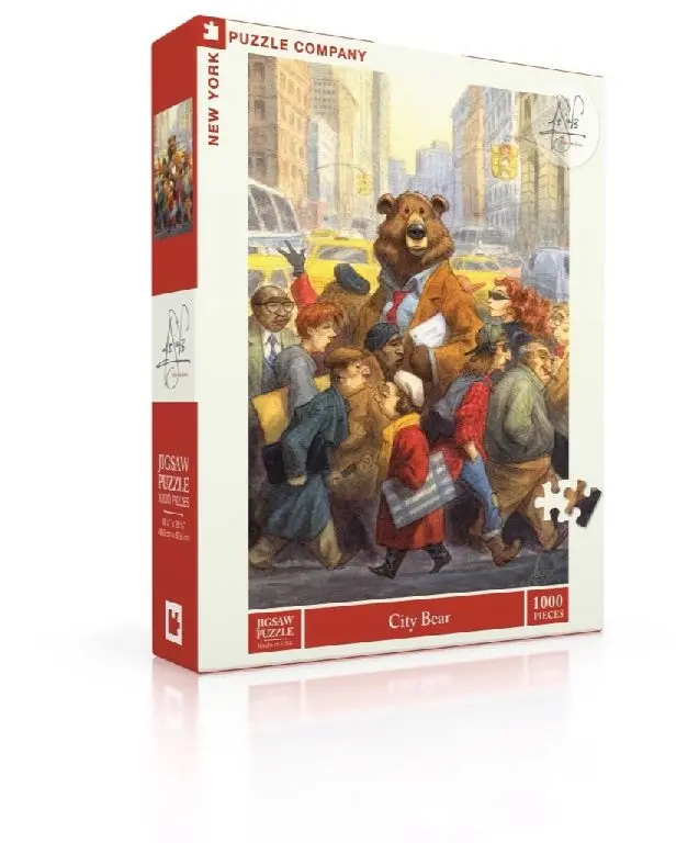 New York Puzzle Company Puzzel Stad Beer - 1000 stukjes