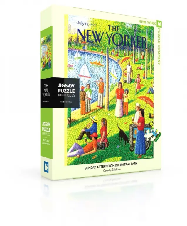 New York Puzzle Company Puzzel Zondagmiddag in Central Park - 1000 stukjes