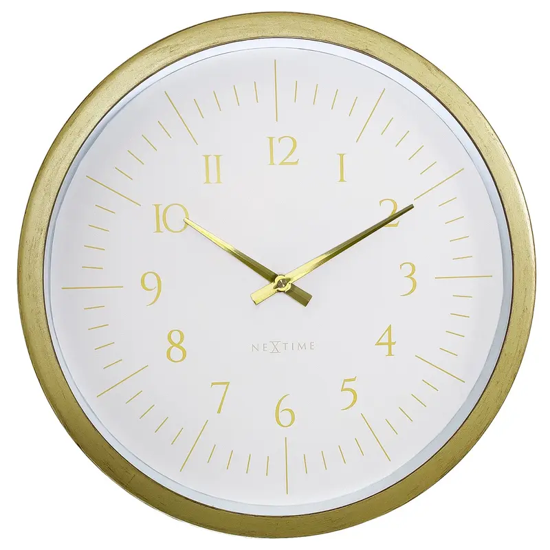 NeXtime Galaxy wandklok 40 cm wit