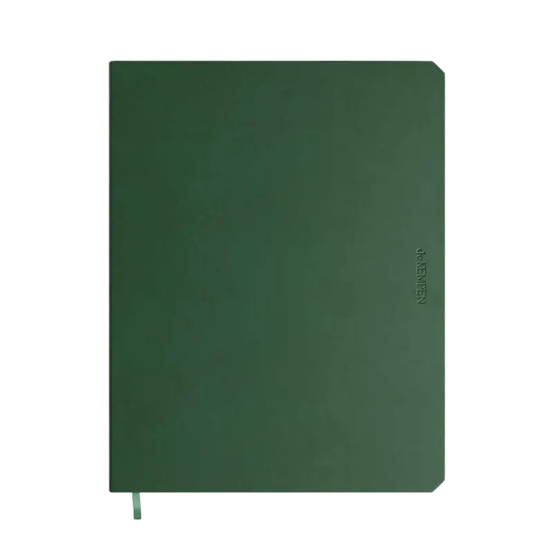 Notitieboek donker groen
